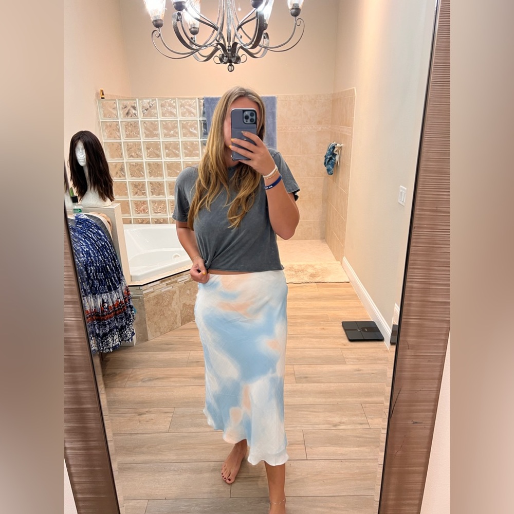 Modest sexy Slip skirt